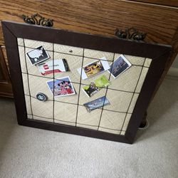 Wood pegboard