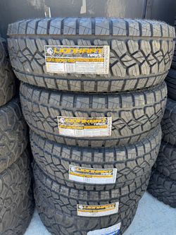 37x12.50r18 Lionhard tires nuevas con 50,000 millas de garantía las 4