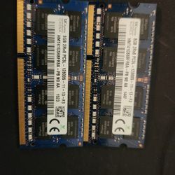 16gb DDR3 12800 LAPTOP Ram