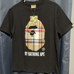 A Bathing Ape Tee ‘Black/Beige’