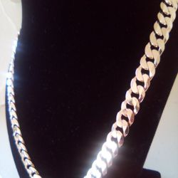 Gold Deep Plated Thick Heavy Necklace Chain Jewelry 