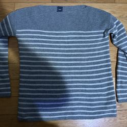 Gap GRAY Classic Cable-Knit Sweater SIZE M