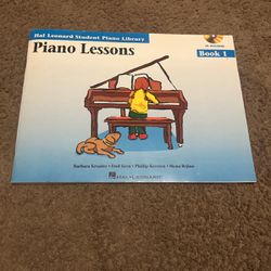 Piano Lessons Book One