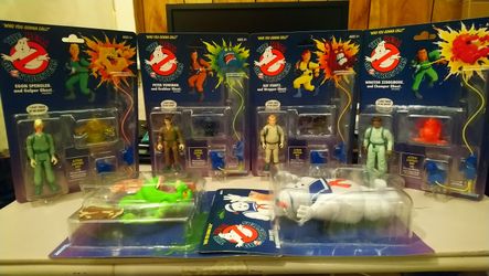 Kenner and Mattel The Real Ghostbusters set movie and animation