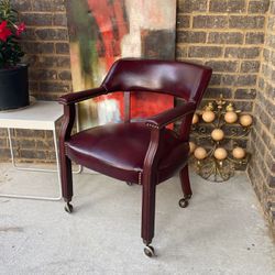  Burgundy Chair 
