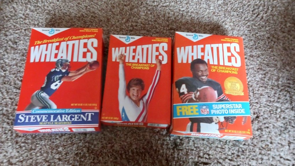 Vintage Wheaties Boxes Lot Of 4 for Sale in Clackamas, OR OfferUp