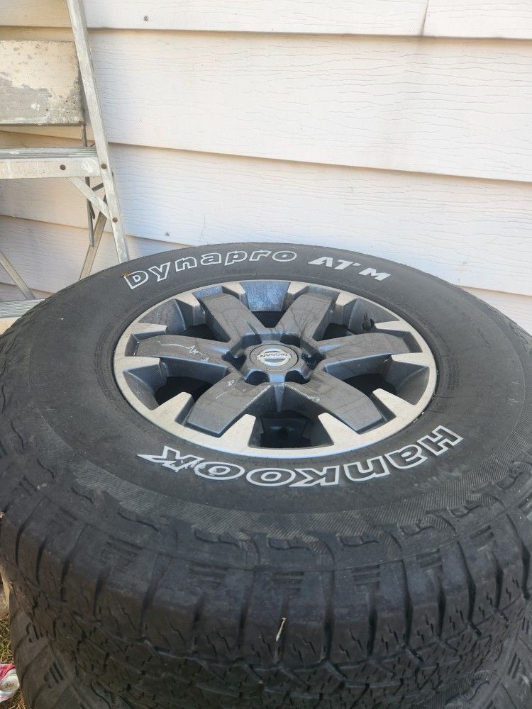 Nissan Frontier Pro4x Wheels And Tires