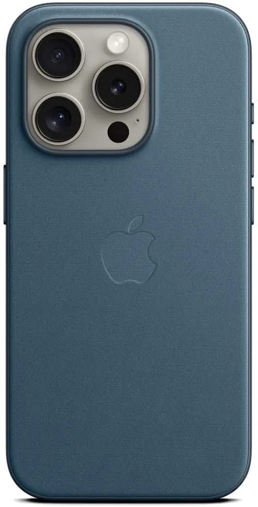 Apple iPhone 15 Pro FineWoven Case with MagSafe - Pacific Blue