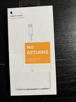 Apple USB-C to VGA adapter