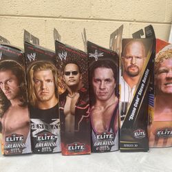 WWE Elite / Action Figures: $40 Each