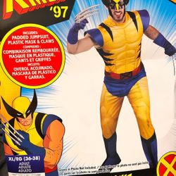 Marvel Wolverine Adult XL (36-38) Halloween Costume