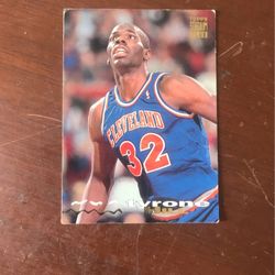 Tyrone Hill Basketball Card