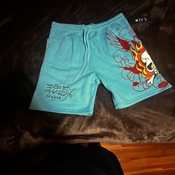Ed Hardy Jewel Color Men’s Shorts
