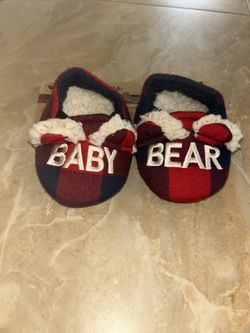 New Dream Foam Baby Bear Infant Slippers Size 1/2