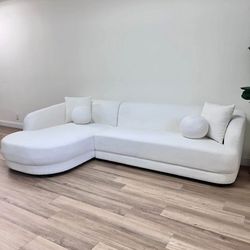 White Sectional ** Same Day Delivery ** 🚚 