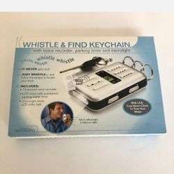 Whistle & Find Keychain 