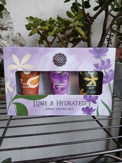 Lush & Hydrated Shea Butter Hand Cream Set