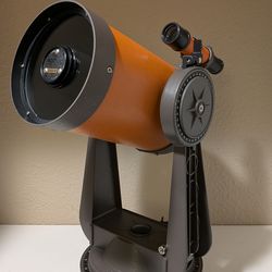 Vintage 1979–1980 5" Celestron Schmidt-Cassegrain Telescope (Orange Tube