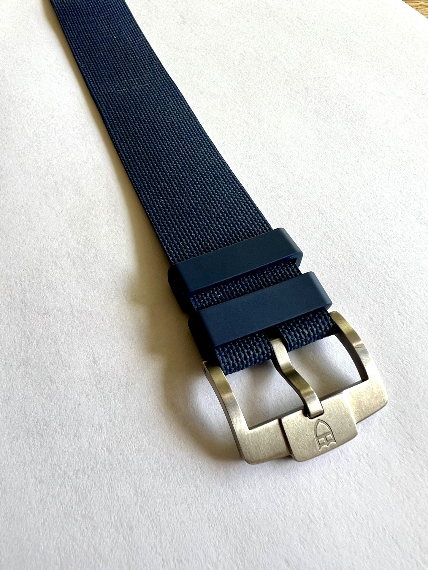 OEM Tudor Pelagos FXD Rubber NATO Strap Blue