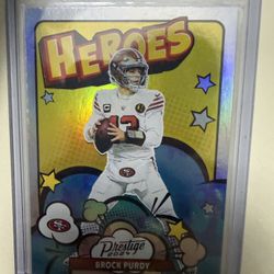 Brock Purdy Hereos Prestige Card