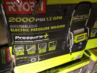Ryobi 2000PSI Pressure Washer - Complete in Box! Ready to work & Guaranteed! ! Only 65 Each On-SALE tomorrow (Sat) Only 👍🏽👍🏽💥💥💥👍🏽💥⌛️
