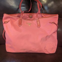 Prada Pink Tote