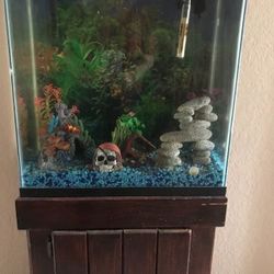Fish Tank Furniture And Accessories Glass Tank No Include 