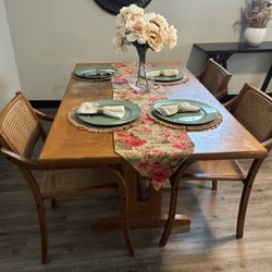 Table And 3 chairs