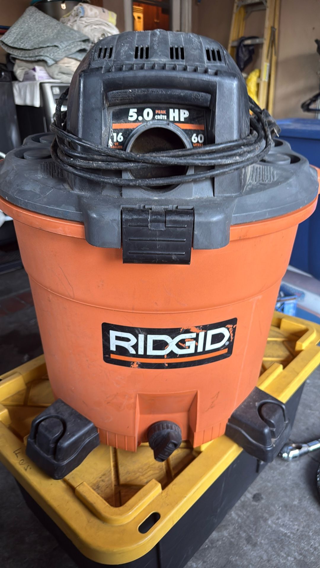 Shop Vac Rigid 5.0 16 gallon