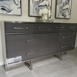 Grey Dresser 8 Drawers Brand New