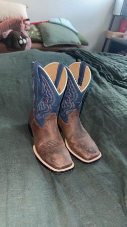 Ariat* 3.5Y Quickdraw Western Boot *Kids