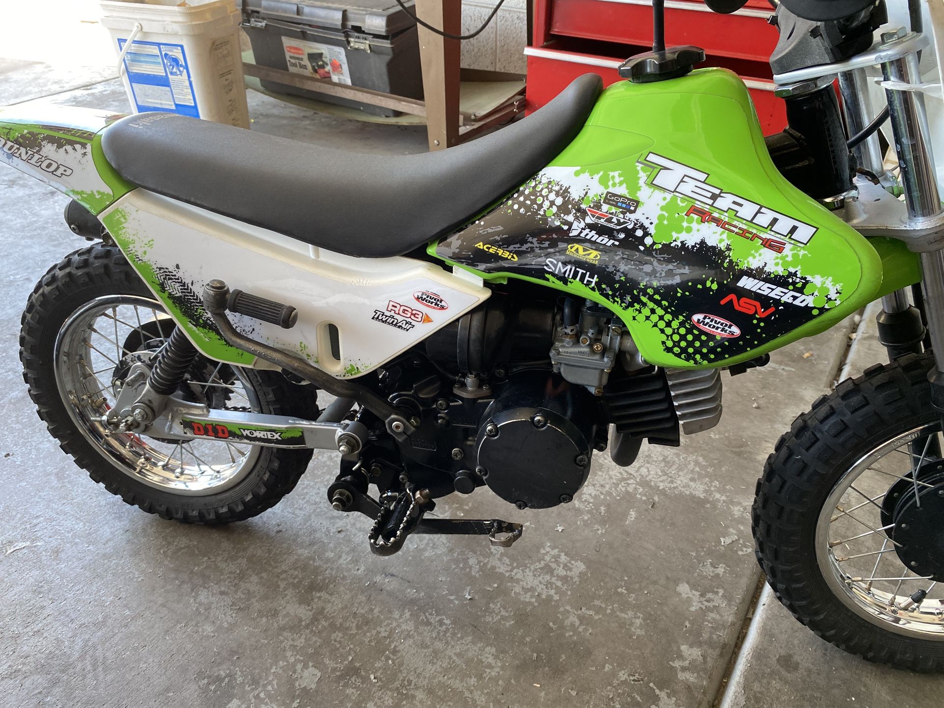 Kawasaki KDX 50 cc dirtbike