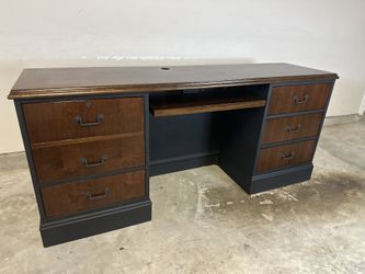 NEED GONE ASAP solid Wood Desk