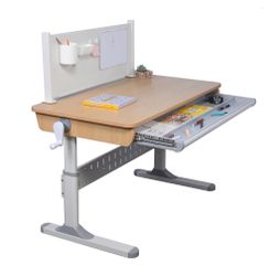 New ApexDesk Height Adjustable Study Desk 43" NK Series with Pegboard Backing