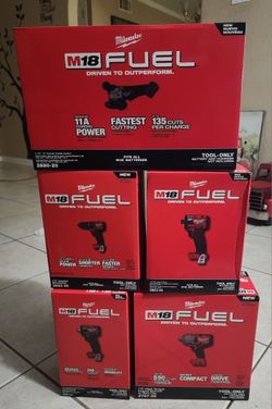 Milwaukee m18 fuel tools