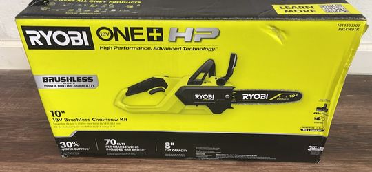 Ryobi 18 V HP Chainsaw 10”