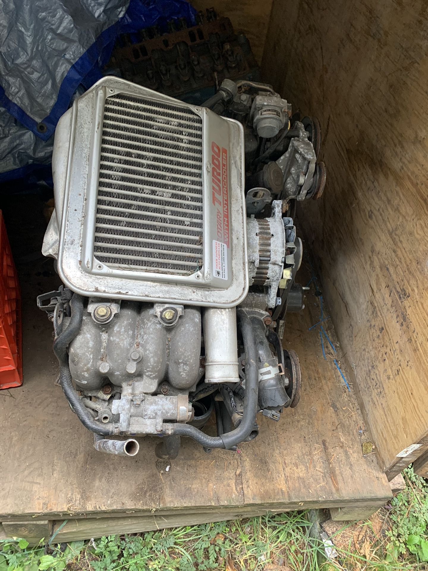 MAZDA RX7 SINGLE TURBO II FC3S 1.3L ROTARY ENGINE