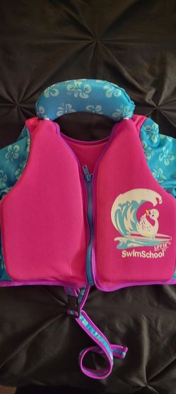 Little Girls Swim School Training Vest