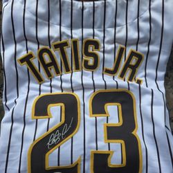 Padres autographed Jersey