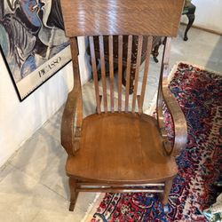 Old Rocking Chair, Possibly Oak