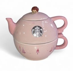 Rare Japanese Starbucks Teacup Set