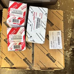 Brake Pads, Break Disc, Two Oil Filters 