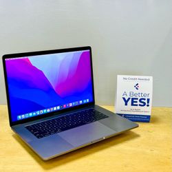 MacBook Pro 15” Laptop Apple Space Grey Intel Core i7/16GB RAM/512GB⚡️Microsoft Office Word Excel,Logic,Final Cut💻 1Yr Wrnty✅ $0Down Finance Availabl