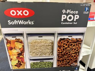 OXO Good Grips 9-Piece POP Container Set