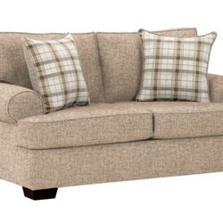 Cozy, Comfortable Sofa & Loveseat W/pillows.  Financing Available!! 