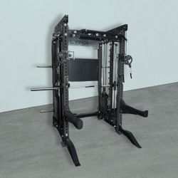 FULLY LOADED - FREE DELIVERY🟢All In One Home Gym🟢 Functional Trainer🟢Smith Machine🟢Squat Rack🟢Cable Machine 