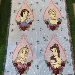Disney Princess Throwaway Blanket 
