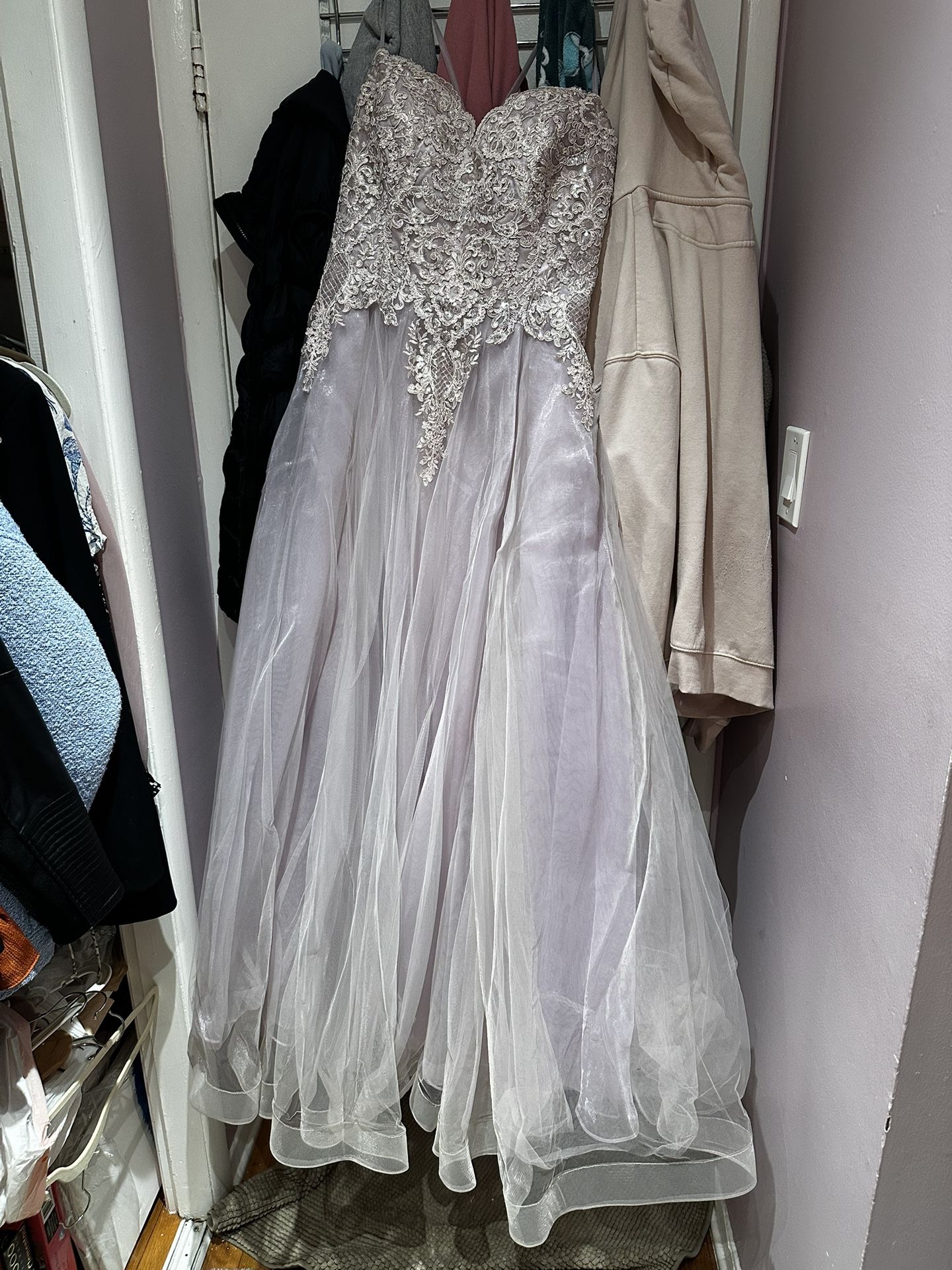 Beautiful Purple Prom Dress 2xL
