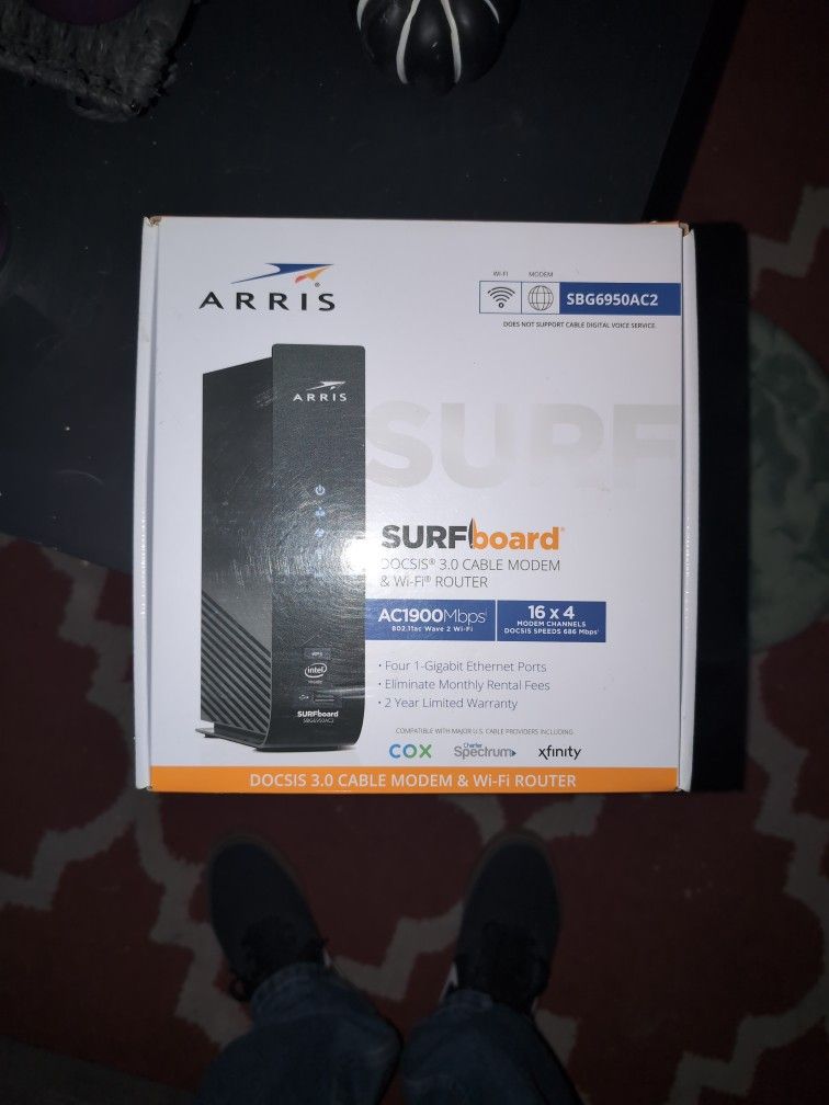 Arris 3.0 Cable Modem & Wi-Fi Router