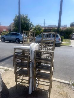 Free bamboo chairs
